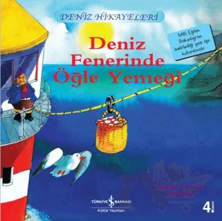 Deniz Fenerinde Öğle Yemeği - Deniz Hikayeleri – Ronda Armitage – İş Bankası Kültür Yayınları kitap kapağı