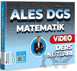 ALES DGS Matematik Video Ders Notları – Deniz Atalay – Benim Hocam Yayınları kitap kapağı