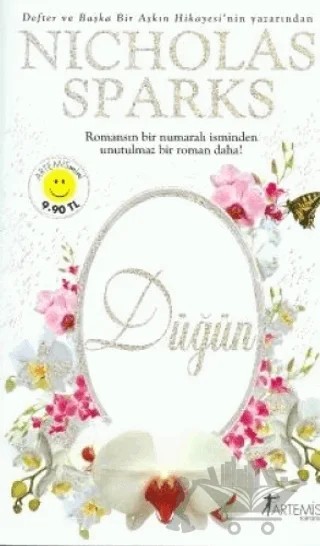 Düğün – Nicholas Sparks – Artemis Yayınları kitap kapağı