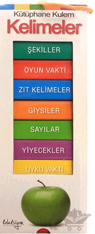 Kütüphane Kulem : Kelimeler 8 Küçük Kitap – Kolektif – Koleksiyon Yayıncılık kitap kapağı