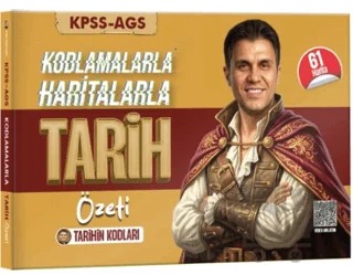 KPSS-AGS Kodlamalarla Haritalarla Tarih Özeti – Sadettin Akyayla – Zeduva Yayınları kitap kapağı