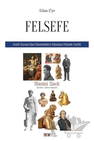 A'dan Z'ye Felsefe – Naomi Zack – Say Yayınları kitap kapağı