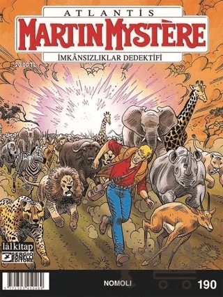 Martin Mystere Sayı: 190 – Lal Kitap kitap kapağı