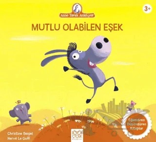 Mutlu Olabilen Eşek – Christine Beigel – 1001 Çiçek Kitaplar kitap kapağı