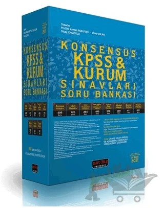 2021 Konsensus KPSS ve Kurum Sınavları Hukuk Soru Bankası – Kolektif – Savaş Yayınevi kitap kapağı