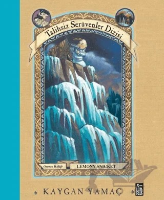 Talihsiz Serüvenler Dizisi 10 Kaygan Yamaç – Lemony Snicket – XLIBRIS kitap kapağı