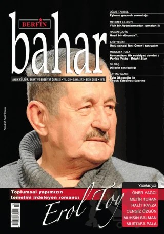 Berfin Bahar Aylık Kültür Sanat ve Edebiyat Dergisi Sayı: 272 Ekim 2020 – Berfin Bahar Dergisi kitap kapağı