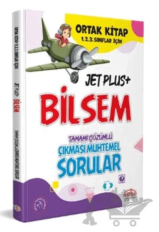Bilsem Jet Plus Ortak Kitap (1, 2 ve 3. Sınıflar İçin) Tamamı Çözümlü Muhtemel Çıkmış Sorular – Kolektif – Editör Yayınevi kitap kapağı