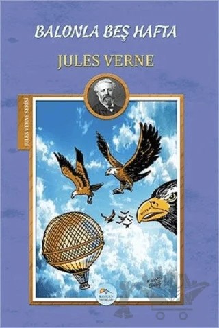 Balonla Beş Hafta – Jules Verne – Maviçatı Yayınları kitap kapağı