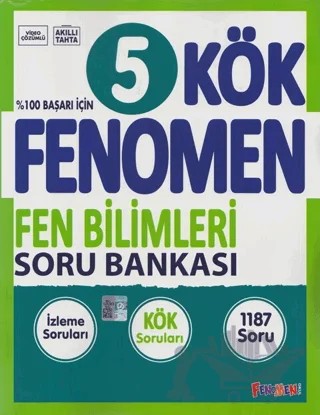 5. Sınıf Fen Bilimleri KÖK Soru Bankası – Kolektif – Fenomen Yayınları kitap kapağı