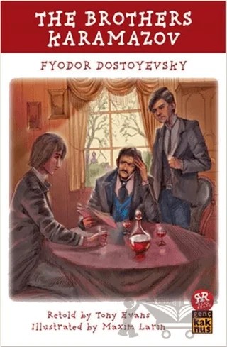 The Brothers Karamazov – Fyodor Mihayloviç Dostoyevski – Kaknüs Genç kitap kapağı