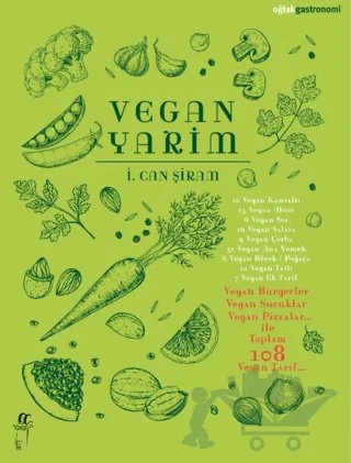 Vegan Yarim – İ. Can Şiram – Oğlak Yayıncılık kitap kapağı
