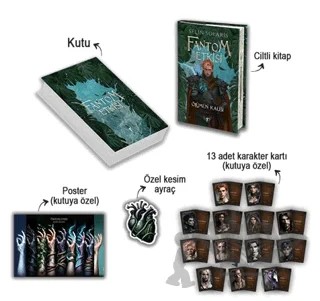 Fantom Etkisi Ölümün Kalbi (Ciltli Kutulu Set) – Selin Solaris – Artemis Yayınları kitap kapağı