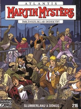 Atlantis - Martin Mystere Sayı: 216 – Lal Kitap kitap kapağı