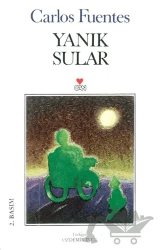 Yanık Sular – Carlos Fuentes – Can Yayınları kitap kapağı