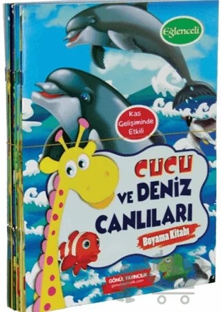 Cucu Boyama Kitapları Seti (10 Kitap Takım) – Kolektif – Gönül Yayıncılık kitap kapağı