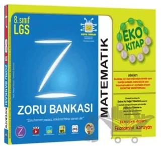 8. Sınıf Matematik Eko Zoru Bankası – Kolektif – Tonguç Akademi kitap kapağı