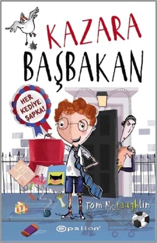 Kazara Başbakan – Tom McLaughlin – Epsilon Yayınevi kitap kapağı