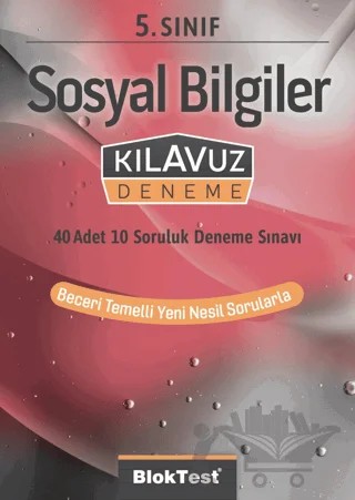 5. Sınıf Sosyal Bilgiler Kılavuz Deneme – Kolektif – Tudem Yayınları - Bayilik kitap kapağı