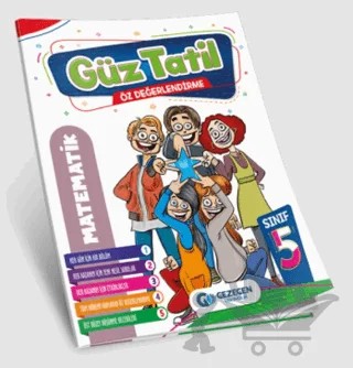 5. Sınıf Matematik Güz Tatil Kitabı – Kolektif – Gezegen Yayıncılık kitap kapağı