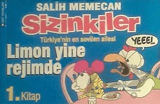 Sizinkiler - Limon Yine Rejimde – Salih Memecan – Mart Yayınları kitap kapağı