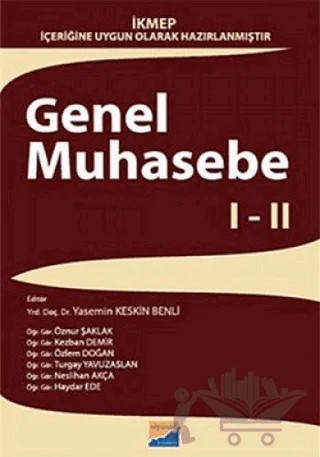 Genel Muhasebe 1-2 – Kolektif – Siyasal Kitabevi - Akademik Kitaplar kitap kapağı