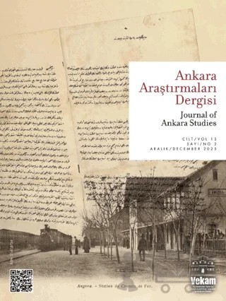 Ankara Araştırmaları Dergisi Cilt 13 Sayı 2 Aralık 2025 – VEKAM (Koç Üniversitesi Vehbi Koç Ankara Araştırmaları Uygulama ve Araştırma Merkezi) kitap kapağı