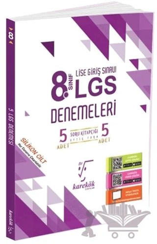 8. Sınıf LGS Denemeleri 5'li – Kolektif – Karekök Yayıncılık kitap kapağı