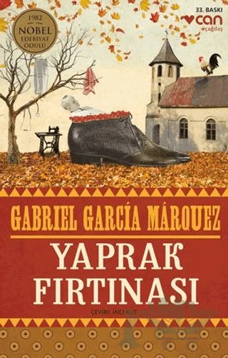 Yaprak Fırtınası – Gabriel Garcia Marquez – Can Yayınları kitap kapağı