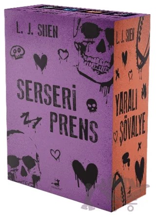 All Saints Lisesi Serisi (4 Kitap Kutulu) – L. J. Shen – Olimpos Yayınları kitap kapağı
