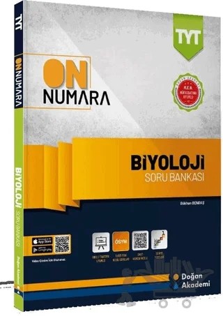 TYT On Numara Biyoloji Soru Bankası – Gökhan Bendaş – Doğan Akademi kitap kapağı