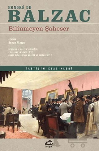 Bilinmeyen Şaheser – Honore de Balzac – İletişim Yayınevi kitap kapağı