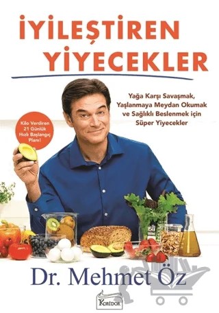 İyileştiren Yiyecekler – Mehmet Öz – Koridor Yayıncılık kitap kapağı