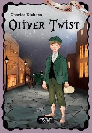 Oliver Twist – Charles Dickens – Yediveren Çocuk kitap kapağı