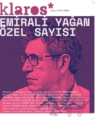 Klaros Sayı 14: Emirali Yağan Özel Sayı – Klaros Yayınları kitap kapağı