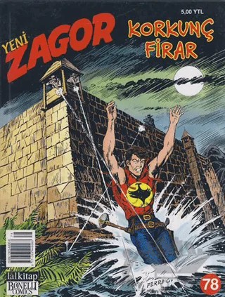 Yeni Zagor Korkunç Firar Sayı: 78 – Lal Kitap kitap kapağı