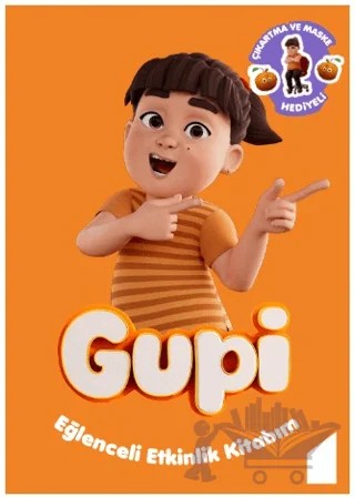 Gupi - Eğlenceli Etkinlik Kitabım – Kolektif – Doğan Çocuk kitap kapağı