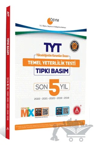 Son 5 Yıl TYT Tıpkı Basım Seti Deneme Paketi – Kolektif – A Yayınları kitap kapağı
