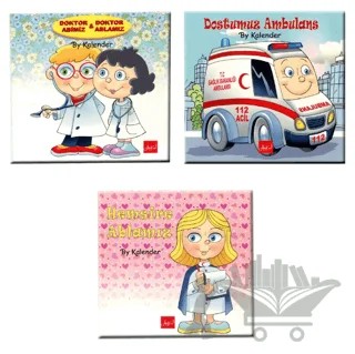 Doktor Abimiz - Doktor Ablamız Sağlık Seti – By Kalender – Atakar Yayıncılık kitap kapağı