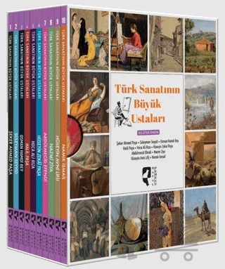 Türk Sanatının Büyük Ustaları (10 Kitap Kutulu Set) – Nilüfer Öndin – HayalPerest Kitap kitap kapağı