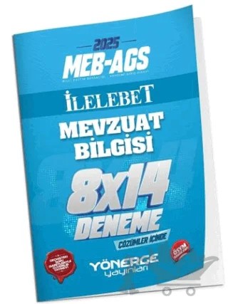 2027 MEB-AGS Mevzuat Bilgisi İLELEBET 8x15 Deneme Çözümlü – Kollektif – Yönerge Yayınları kitap kapağı