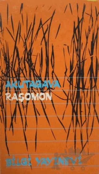 Raşomon – Ryunosuke Akutagava – Bilgi Yayınevi kitap kapağı