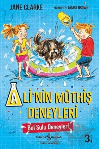 Ali'nin Müthiş Deneyleri – Jane Clarke – İş Bankası Kültür Yayınları kitap kapağı