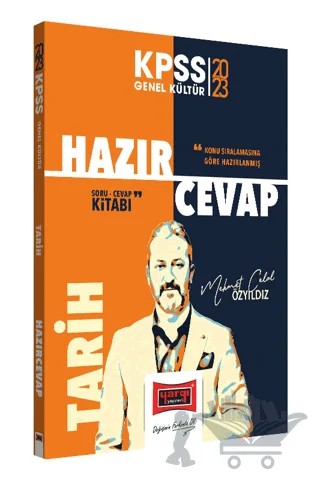 KPSS Genel Kültür 5Yüz Tarih Konu Sıralamasına Göre Hazırlanmış Hazır Cevap – Mehmet Celal Özyıldız – Yargı Yayınevi kitap kapağı