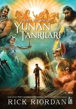 Percy Jackson ve Yunan Tanrıları – Rick Riordan – XLIBRIS kitap kapağı