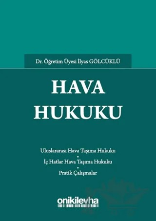 Hava Hukuku – İlyas Gölcüklü – On İki Levha Yayınları kitap kapağı
