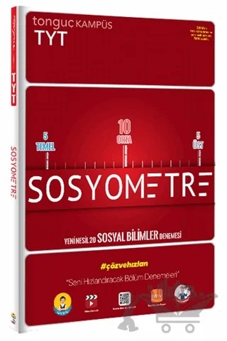 2021 TYT Sosyometre – Kolektif – Tonguç Akademi kitap kapağı