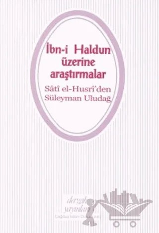 İbn-i Haldun Üzerine Araştırmalar – Süleyman Uludağ – Dergah Yayınları kitap kapağı