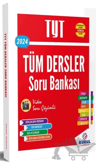 2024 TYT Tüm Dersler Tek Kitap Soru Bankası – Kolektif – Kurul Yayıncılık kitap kapağı
