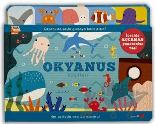 Bul ve Göster: Okyanus Kaşifleri – Kolektif – Uçan Fil Yayınları kitap kapağı